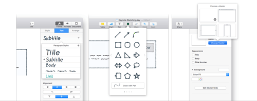 Medium sketching prototypes