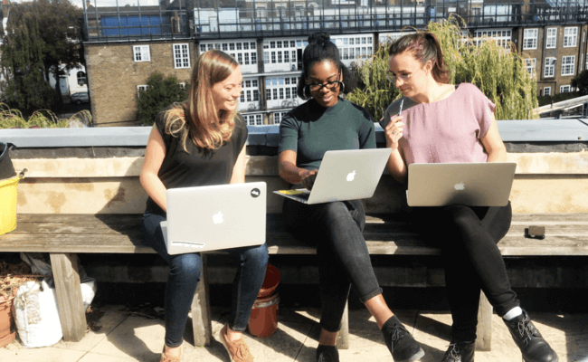 Medium made by many internship